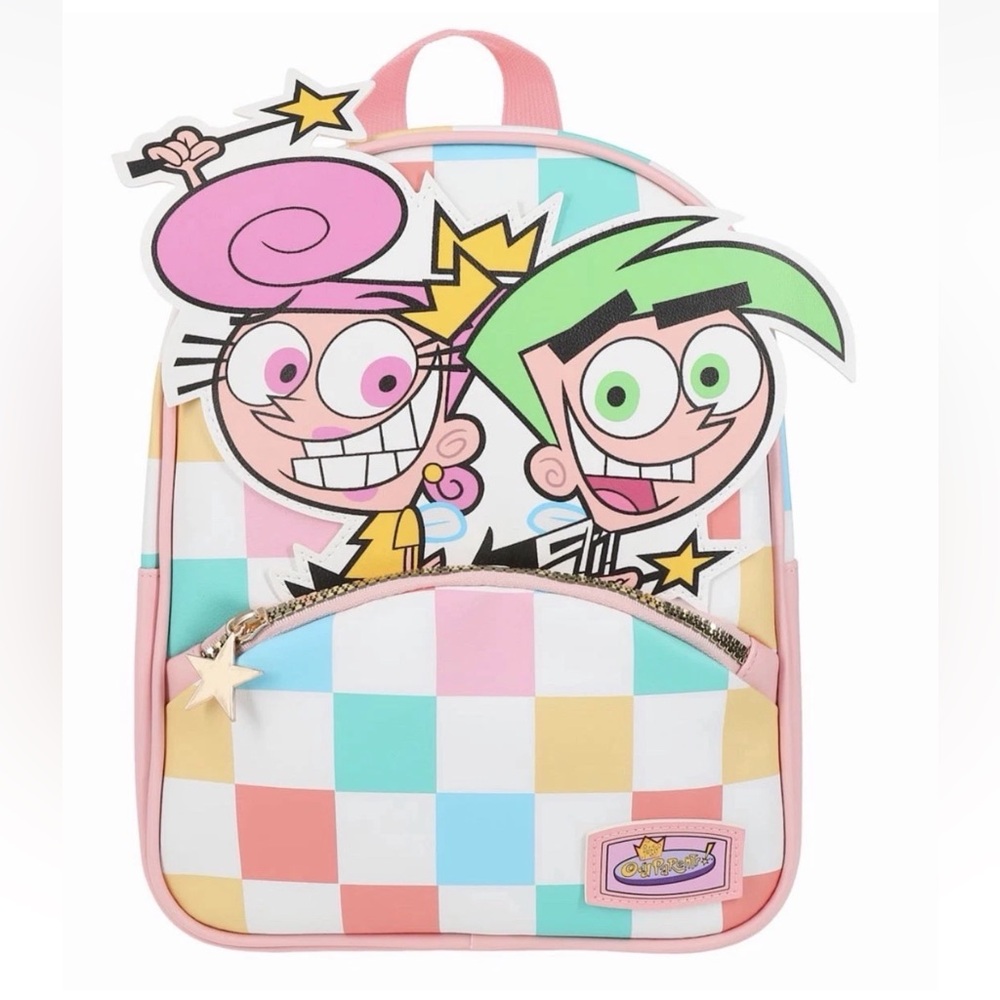 Nickdeloen Fairly Oddparents Cosmo and Wanda mini backpack NWT